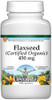 Terravita Flaxseed (Certified Organic) - 450 Mg (100 Capsules, Zin: 517688) - 3 Pack