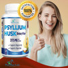 YUMMYVITE Premium Psyllium Husk Dietary Fiber Supplement 2175Mg, Non-Gmo, 120 Capsules