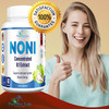 YUMMYVITE Noni Capsules - Concentrated 8:1 Noni Fruit Extract Superfood (Morinda Citrifolia) Equivalent To 4000Mg Noni Fruit, Immune Support - 60 Capsules