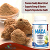 YUMMYVITE Maca Root Capsules - Concentrated 4:1 Extract (Equivalent To 1,600Mg Per Capsule) Lepidium Meyenii - 60 Capsules