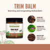 ‎Banyan Botanicals Trim Balm - Certified Organic, 4 Oz - Chitrak And Guggulu Increases Metabolism