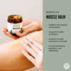 ‎Banyan Botanicals Muscle Balm – Organic Muscle Massage Balm With Ashwagandha Root & Epsom Salt – Supports Healthy Circulation & Soothes Tired Muscles – 4Oz – Non Gmo Sustainably Sourced Petroleum Free