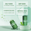 Ibcccndc Face Green Tea Mask Stick Purifying Clay Moisturizes 40g