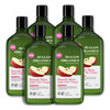 ‎Avalon Organics Shampoo, Smooth Shine Apple Cider Vinegar, 11 Oz (Pack of 6)