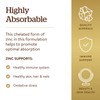 Solgar Chelated Zinc 250 Tablets - Zinc For Healthy Skin - Supports Cell Growth & Dna Formation - Exerts Antioxidant Activity - Supports A Healthy Immune System - Non Gmo Vegan - 250 Servings