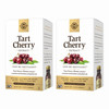 Solgar Tart Cherry - 90 Vegetable Capsules Pack Of 2 - Non-Gmo Vegan Gluten Free Dairy Free Kosher - 180 Total Servings
