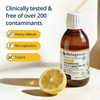 Metagenics OmegaGenics EPA-DHA 2400 mg - High Potency Liquid Fish Oil Supplement for Heart Health & Immune Support* - Sustainably Sourced - Lemon Flavor - Non-GMO & Gluten-Free - 30 Servings