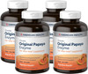 American Health 4 Pack Of Original Papaya Enzyme Chewable 600 Tablets
