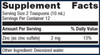 Metagenics Zinc Tally