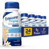 Ensure Original Vanilla Liquid Nutrition Shake With Fiber Gluten Free Meal Replacement Shake 8 Fl Oz (Pack Of 24)