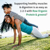Garden of Life Raw Organic Protein & Greens - Vanilla - Vegan Protein Powder For Women And Men Plant Protein Pea Protein Greens & Probiotics - Dairy Free Gluten Free Low Carb Shake 20 Servings