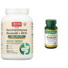 Jarrow Formulas Saccharomyces Boulardii Probiotics + Mos 5 Billion Cfu Probiotic Yeast & Acidophilus Probiotic Daily Probiotic Supplement Supports Digestive Health 1 Pack