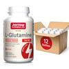 Jarrow Formulas L-Glutamine 750 Mg Dietary Supplement Immune And Muscle Support 120 Veggie Capsules Up To 120 Day Supply (Pack Of 12)