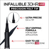 L'Oreal Paris Makeup Infallible Grip Precision Felt Eyeliner Smudge Resistant Long Lasting Waterproof Eyeliner Grey Grey 0.03 Fl Oz