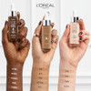 L'Oreal Paris True Match Tinted Serum Foundation 1% Hyaluronic Acid Hydrating Formula Replumps Skin In 1 Hour For A Natural Glowing Finish 30 Ml Shade 0.5-2 Very Light