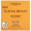 L'Oreal Paris Sublime Bronze Self Tanning Towelettes For Body (3 Pack)