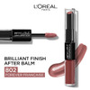 L'Oreal Paris Infaillible 2-Step 802 Forever Francaise Lippenstift Für 24 Stunden Volle Lippen Mit Feuchtigkeitsspendendem Lippenpflege-Balsam