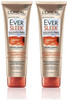 L'Oreal Paris Hair Expert/- Eversleek - Keratin Caring Shampoo & Conditioner Set - Net Wt. 8.5 Fl Oz (250 Ml) Per Tube - One Set