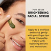 Acure Brightening Facial Scrub |100% Vegan |For A Brighter Appearance | Sea Kelp & French Green Clay - Softens, Detoxifies and Cleanses | All Skin Types | 4 Fl Oz (Packaging May Vary) (ET1012)