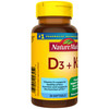 Nature Made Vitamin D3 K2 5000 Iu (125 Mcg) Vitamin D Dietary Supplement For Bone Teeth Muscle And Immune Health Support 30 Softgels 30 Day Supply