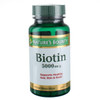 Nature's Bounty Super Potency Biotin 5000Mcg - 72 Softgels (Pack Of 2)