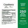 Nature's Bounty Cranberry 4200Mg With Vitamin C Urinary Health & Immune Support Cranberry Concentrate 250 Rapid Release Softgels