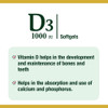 Nature's Bounty Vitamin D3 1000 Iu Mega Value 500 Softgels