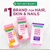 Nature's Bounty Optimal Solutions Hair Skin & Nails Formula With 3 000 Mcg Biotin 60 Coated Caplets