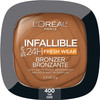 L'Oreal Paris Infallible Up To 24H Fresh Wear Soft Matte Longwear Bronzer. Waterproof Heatproof Transfer Humidity And Sweatproof Tan 0.31 Oz