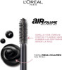 L'Oreal Paris Makeup Air Volume Mega Mascara Lightweight & Long-Lasting Volumizing Mascara For Voluminous Eyelashes Waterproof Black 0.3 Fl Oz