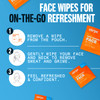 Carpe Sweat Absorbing Face Wipes (15 Facial Wipes). Witch Hazel & Tea Tree Oil Wipes Infused With Eucalyptus. Energizing Refreshing And Soothing. Sweat And Oil Control