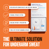 Carpe Clinical Grade Underarm Regimen - Combat Sweat Block Excessive Sweating And Help Control Hyperhidrosis With A Premium 3-Step Sweat Protection System. - Fresh Linen Scent Carpe Clinical Grade Underarm Regimen - Combat Sweat Block Excessive Sweating And Help Control Hyperhidrosis With A Premium 3-Step Sweat Protection System. - Fresh Linen Scent