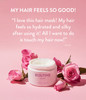 Routine Wellness Hair Masks are formulated to hydrate hair, reduce frizz, and repair damage for smoother, healthier hair