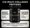 ELMNT Premium Chocolate Collagen for Women Weight Loss & Beauty w. Probiotics, ACV, KSM66, Hyaluronic Acid, Biotin & Patented Multi Collagen Peptides Protein Powder - Colageno Hidrolizado for Women