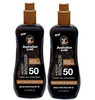 Australian Gold Spray Gel Sunscreen With Instant Bronzer Spf 50 8 Ounce Pack Of 2