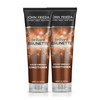 John Frieda Brilliant Brunette Color Protecting Conditioner For Maintaining Color Treated Hair Anti-Fade Conditioner 2-8.45 Oz