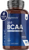 ‎Weightworld BCAA Tablet 2000mg Per Serving - 180 Protein Tablets (3 Months Supply) - 2:1:1 Branched Chain Amino Acids Tablets with Vitamin B12 & B6 - BCAA Powder Alternative - Pre Workout Supplement for Energy