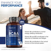 ‎Weightworld BCAA Tablet 2000mg Per Serving - 180 Protein Tablets (3 Months Supply) - 2:1:1 Branched Chain Amino Acids Tablets with Vitamin B12 & B6 - BCAA Powder Alternative - Pre Workout Supplement for Energy