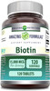Amazing Nutrition Formulas Biotin Supplement | 15000 Mcg Per Serving | 120 Tablets | Non-GMO | Gluten | Made in USA