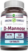 Amazing Nutrition Formulas D-Mannose Supplement | 500 Mg Per Serving | 120 Tablets | Non-GMO | Gluten | Made in USA