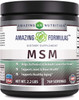 Amazing Nutrition Formulas MSM (Methylsulfonylmethane) Supplement | 1300 Mg Per Serving | 2.2 Lbs.Jar | Unflavored