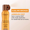 L'Oreal Paris, Sublime Bronze Self Tanning Mist, 4.6 oz