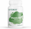 ‎Ambrosial Ambrosial Vitamin D3 4000 IU (100 mcg) |Vitamin D Tablets for Healthy Bones and Teeth | Vitamin D 4000iu Supports Immunity and Muscle Function | Gluten (Pack of 1-120 Softgels)