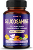 Aumeto Glucosamine Enhanced Formula with MSM Chondroitin Turmeric Collagen- for Joint Comfort Cartilage Flexibility - Made in The US