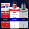 Aumeto Nac Supplement N-Acetyl-L-Cysteine - Enhanced with Milk Thistle + Quercetin for Optimal Immunity Respiratory Liver Wellness (180 Count (Pack of 1))