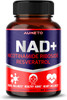 Aumeto NAD+ Supplement with Nicotinamide Riboside NR Resveratrol Quercetin - Cellular Energy & Repair Vitality Healthy Aging (90 Count (Pack of 1))