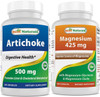 Best Naturals Artichoke Extract 10000 mg & Magnesium Glycinate 425 mg