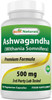 Best Naturals Ashwagandha Capsules for Relaxing Stress and Mood 500 mg 120 Count (Packaging may vary)