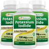 Best Naturals Potassium Iodide 130 mg per Serving - Dietary Supplement 90 Tablets (3)