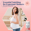 Best Nest Wellness Mama Bird Prenatal DHA Vitamin Prenatal Omega 3 DHA Supplements Supports Baby's Brain & Eye Development 500 mg Triglyceride Fish Oil Easy to Swallow Lemon Flavor Softgels 60 Ct